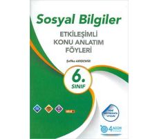 6. Sınıf Sosyal Bilgiler Etkileşimli Konu Anlatım Föyleri - Şefika Arıdemir - 4 Adım Yayınları