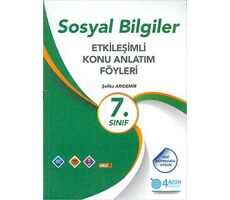 7. Sınıf Sosyal Bilgiler Konu Anlatım Föyleri - Şefika Arıdemir - 4 Adım Yayınları