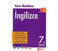 7. Sınıf İngilizce Soru Bankası - Özlem Özay - 4 Adım Yayınları