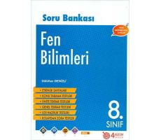 8. Sınıf Fen Bilimleri Soru Bankası - Gülcihan Denizli - 4 Adım Yayınları