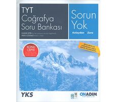 OnAdım TYT Coğrafya Soru Bankası (Konu Cepte Kıtapçığı Mevcut Değildir)