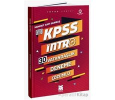KPSS İntro 30 Vatandaşlık Deneme Çözümlü Modus Yayınları