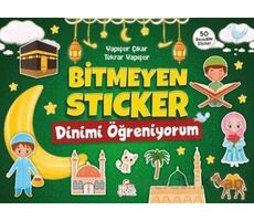 Bitmeyen Sticker - Dinimi Öğreniyorum - Kolektif - Nesil Çocuk Yayınları