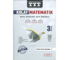 Limit TYT Kolay Matematik Konu Anlatımlı Soru Bankası 3ncü Kitap (Kampanyalı)