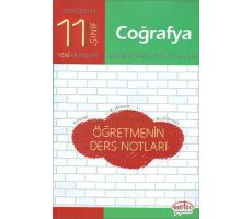 Editör 11.Sınıf Coğrafya Öğretmenin Ders Notları