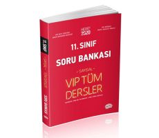 Editör 11.Sınıf VIP Tüm Dersler Sayısal Soru Bankası