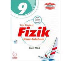 Palme 9.Sınıf Fen Liseleri Fizik Konu Anlatımlı