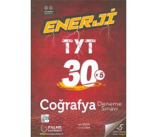 TYT Coğrafya Enerji 30 Deneme Sınavı Palme Yayınları