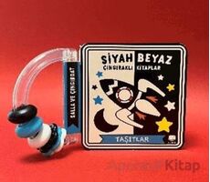 Siyah Beyaz Çıngıraklı Kitaplar Taşıtlar - Kollektif - Uçan Fil Yayınları