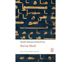 Kur’an Meali - Elmalılı Muhammed Hamdi Yazır - Ketebe Yayınları