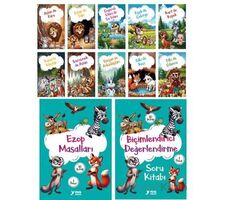 Ezop Masalları (10 Kitap) - Ülkü Duysak - Yuva Yayınları