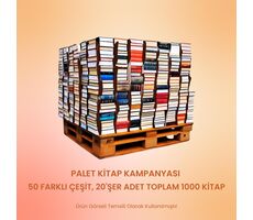 50 Farklı Çeşit, 20’şer Adet ile Toplam 1000 Kitaplık Palet Kampanyası