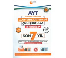 AYT Son 7 Yıl Tıpkı Basım Çıkmış Sorular A Yayınları