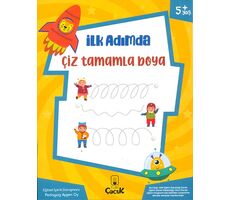 İlk Adımda Çiz Tamamla Boya Floki Çocuk
