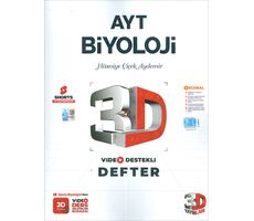 AYT Biyoloji Video Destekli Defter 3D Yayınları