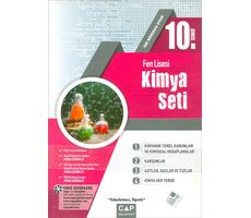 10.Sınıf Fen Lisesi Kimya Seti (Kampanyalı) Çap Yayınları