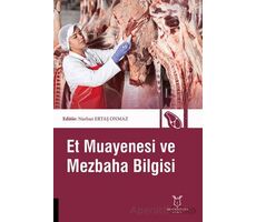 Et Muayenesi ve Mezbaha Bilgisi - Kolektif - Akademisyen Kitabevi