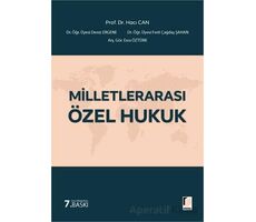Milletlerarası Özel Hukuk - Hacı Can - Adalet Yayınevi