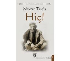 Hiç! - Neyzen Tevfik - Dorlion Yayınları