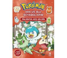 Pokemon-Ara ve Bul Boyamalarım – Paldea’ya Hoş Geldin - Kolektif - Doğan Çocuk
