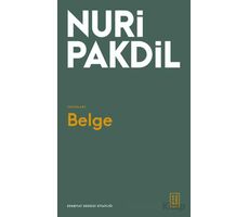 Belge - Nuri Pakdil - Ketebe Yayınları