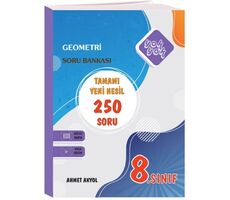 Yok Yok Yayınları 8. Sınıf Matematik Geometri Tamamı Yeni Nesil Soru Bankası