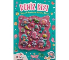 Deniz Kızı Balon Çıkartmalı Aktivite Kitabı - Kollektif - Yumurcak Yayınları