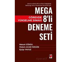 Görevde Yükselme Sınavı Mega 8li Deneme Seti - Mesut Göksu - Adalet Yayınevi