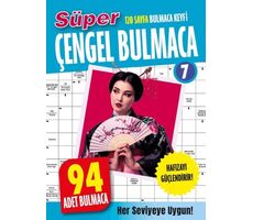 Süper Çengel Bulmaca 7 - Hakan Kayar - Dokuz Yayınları