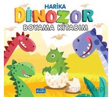 Harika Dinozor Boyama Kitabım - Kolektif - Parıltı Yayınları
