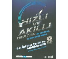 LGS T.C. İnkılap Tarih ve Atatürkçülük Hızlı ve Akıllı Defter Tammat Yayıncılık