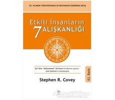 Etkili İnsanların 7 Alışkanlığı - Stephen R. Covey - Varlık Yayınları 9789754346534
