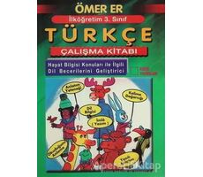İlköğretim 3. Sınıf Türkçe Çalışma Kitabı - Ömer Er - Kare Yayınları - Okuma Kitapları