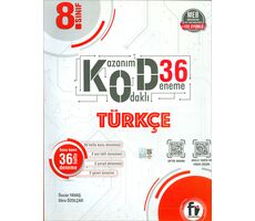 8. Sınıf Türkçe Kod36 Deneme (Kampanyalı) Fi Yayınları