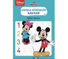 Disney Eğitsel Oyunla Büyüyelim Sayılar - Mickey - Kollektif - Beta Kids
