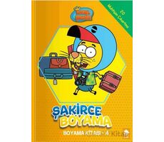 Kral Şakir - Şakirce Boyama Kitabı - 4 - Kolektif - Eksik Parça Yayınları