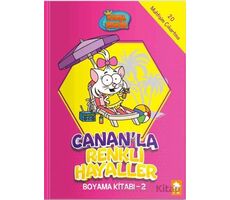 Kral Şakir - Canan’la Renkli Hayaller Boyama Kitabı- 2 - Kolektif - Eksik Parça Yayınları