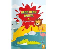 Renk Renk Dünya Boyama Kitabı - 3 - Kolektif - Eksik Parça Yayınları