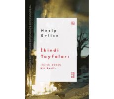İkindi Tayfaları - Necip Evlice - Ketebe Yayınları
