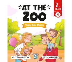 At The Zoo – Happy Kids Stories 2 (2. Sınıf İngilizce Hikaye) - Tuğba Özcan - Mavi Kirpi Yayınları