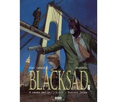 Blacksad 6 - O Zaman Her Şey Yıkılır Birinci Bölüm - Juan Diaz Canales - Yapı Kredi Yayınları