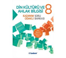 Tudem 8.Sınıf Din Kültürü Kazanım Odaklı Soru Bankası