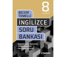 Tudem 8.Sınıf İngilizce Beceri Temelli Soru Bankası