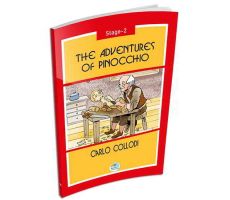 The Adventures Of Pinocchio - Carlo Collodi (Stage-2) Maviçatı Yayınları