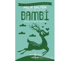 Bambi - Felix Salten - İş Bankası Kültür Yayınları