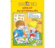 Dikkat Alıştırmaları - Arkadaşım Elif - Hanna Sörensen - İş Bankası Kültür Yayınları