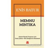 Memnu Mıntıka - Enis Batur - Kırmızı Kedi Yayınevi