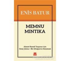 Memnu Mıntıka - Enis Batur - Kırmızı Kedi Yayınevi