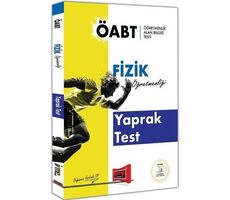 Yargı ÖABT İVME Fizik Öğretmenliği Yaprak Test