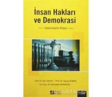 İnsan Hakları ve Demokrasi - Necmettin Karakaya - Pegem Akademi Yayıncılık